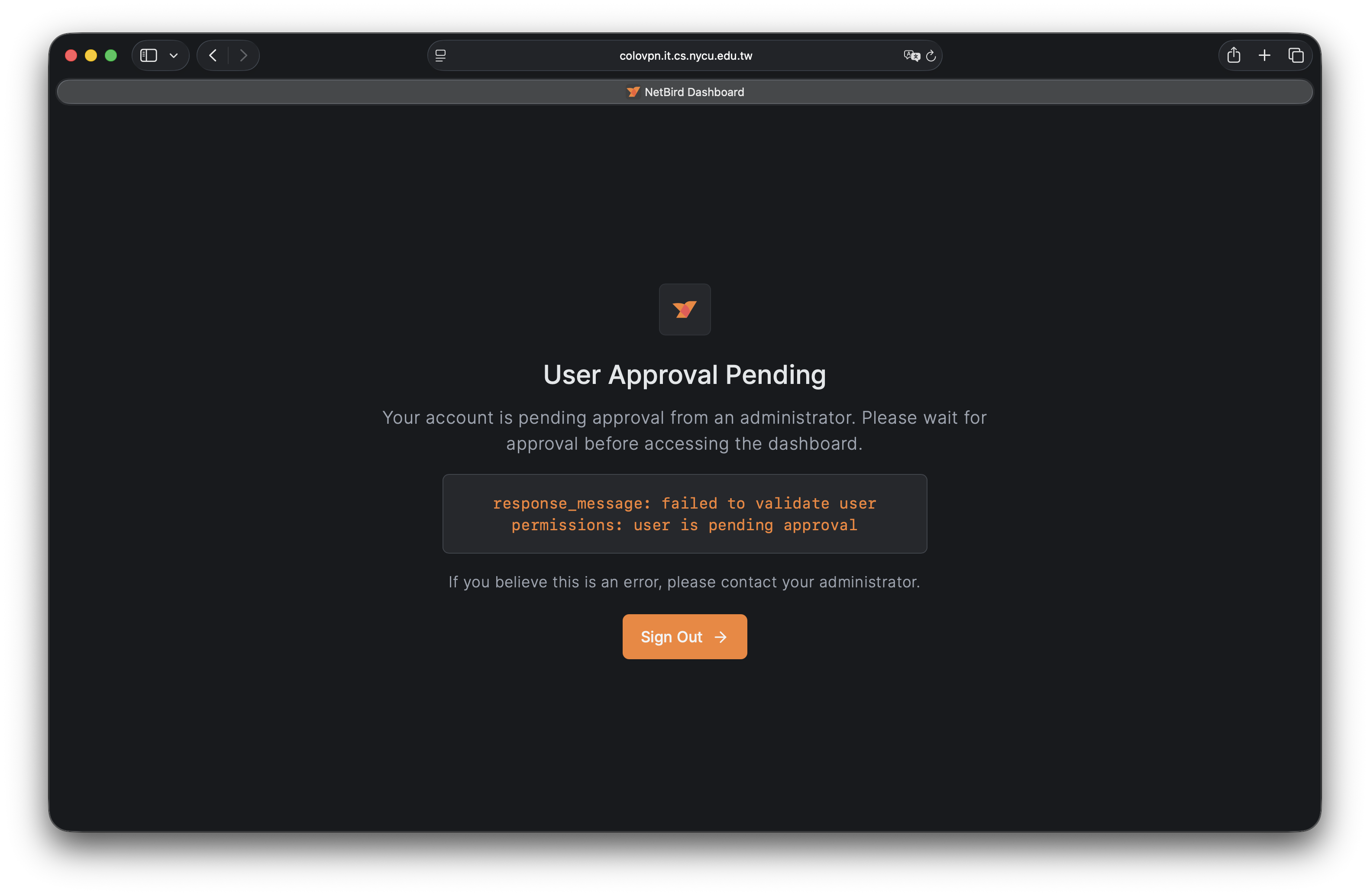 netbird-approval-pending